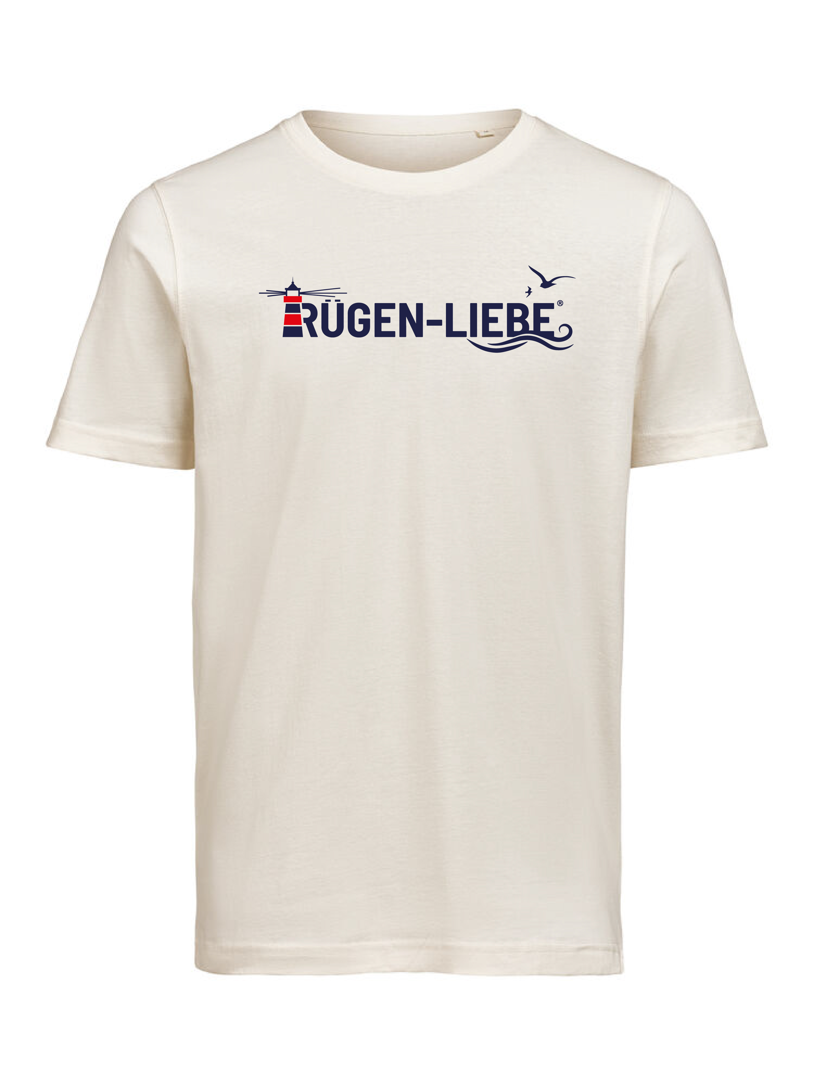 Rügen-Liebe - T-Shirt großes Logo - birch